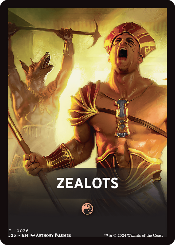 Zealots Theme Card [Foundations Jumpstart Front Cards] | Good Games North