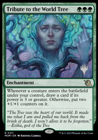 Tribute to the World Tree (Promo Pack) [March of the Machine Promos] | Good Games North