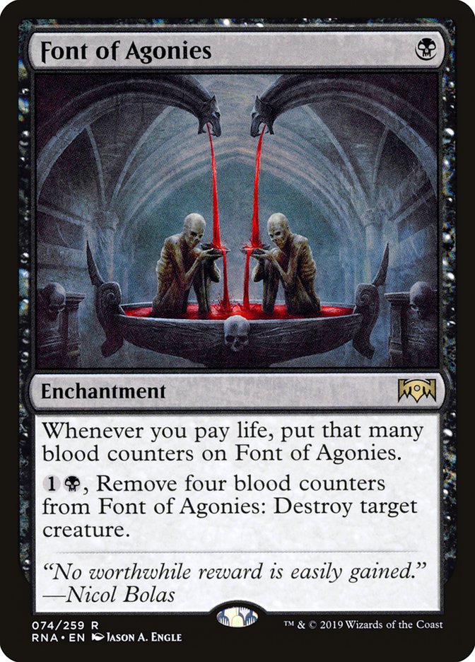 Font of Agonies 74/259 (Ravnica Allegiance)  | Good Games North
