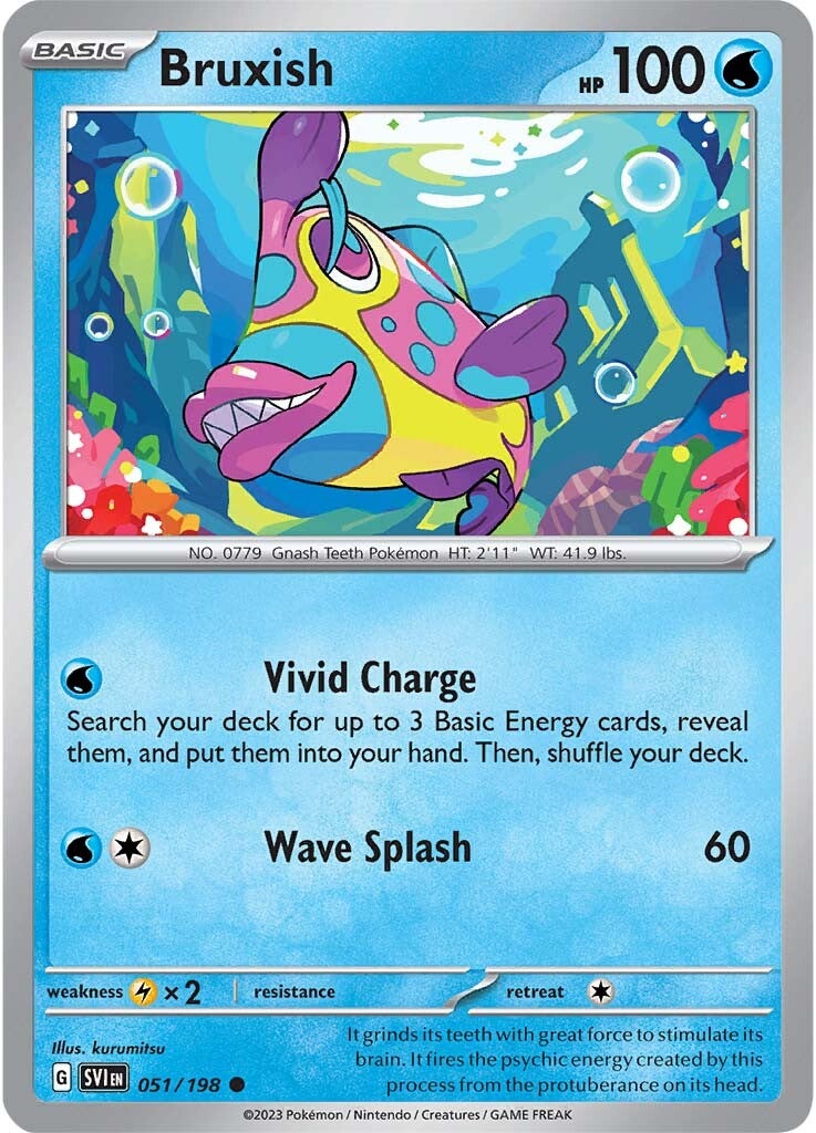 Bruxish (051/198) [Scarlet & Violet: Base Set] | Good Games North