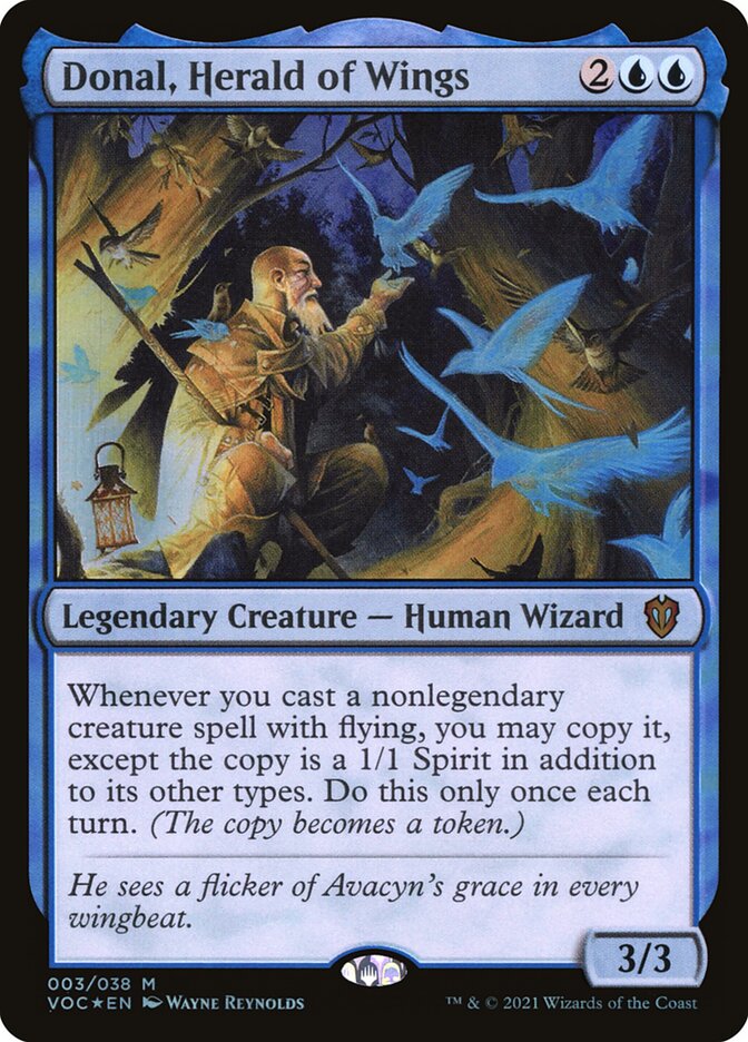 Donal, Herald of Wings 3 (Commander: Innistrad: Crimson Vow)  | Good Games North