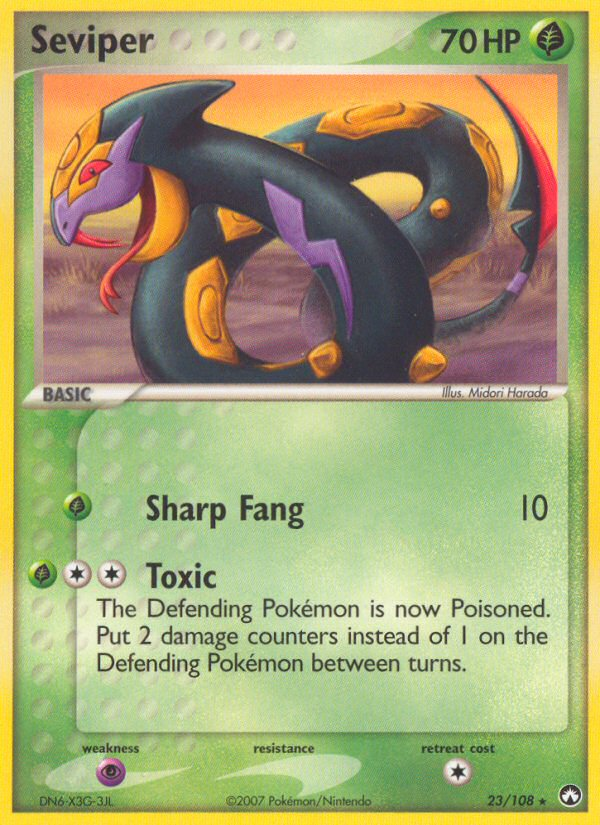 Seviper (23/108) [EX: Power Keepers] | Good Games North