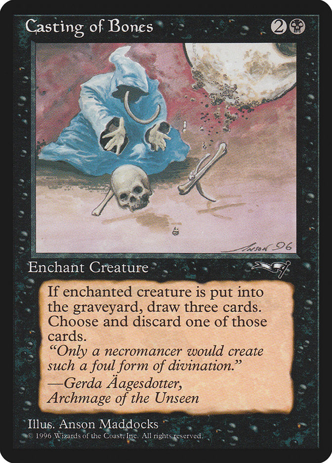 Casting of Bones (Skull on Ground) [Alliances] | Good Games North