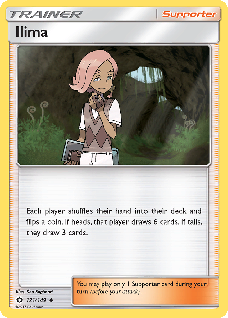 Ilima (121/149) [Sun & Moon: Base Set] | Good Games North