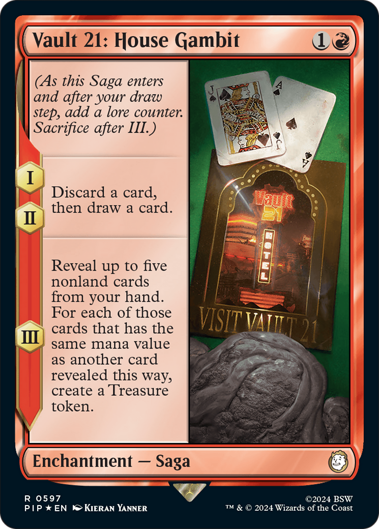 Vault 21: House Gambit (Surge Foil) [Fallout] | Good Games North