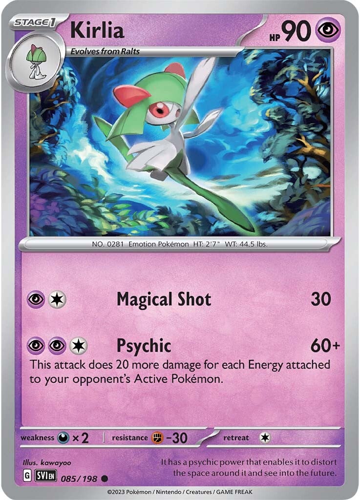 Kirlia (085/198) [Scarlet & Violet: Base Set] | Good Games North