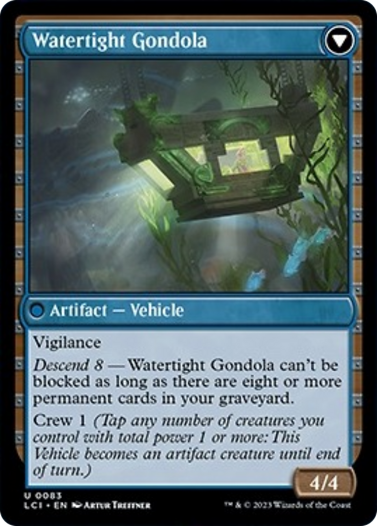 Waterlogged Hulk // Watertight Gondola [The Lost Caverns of Ixalan] | Good Games North