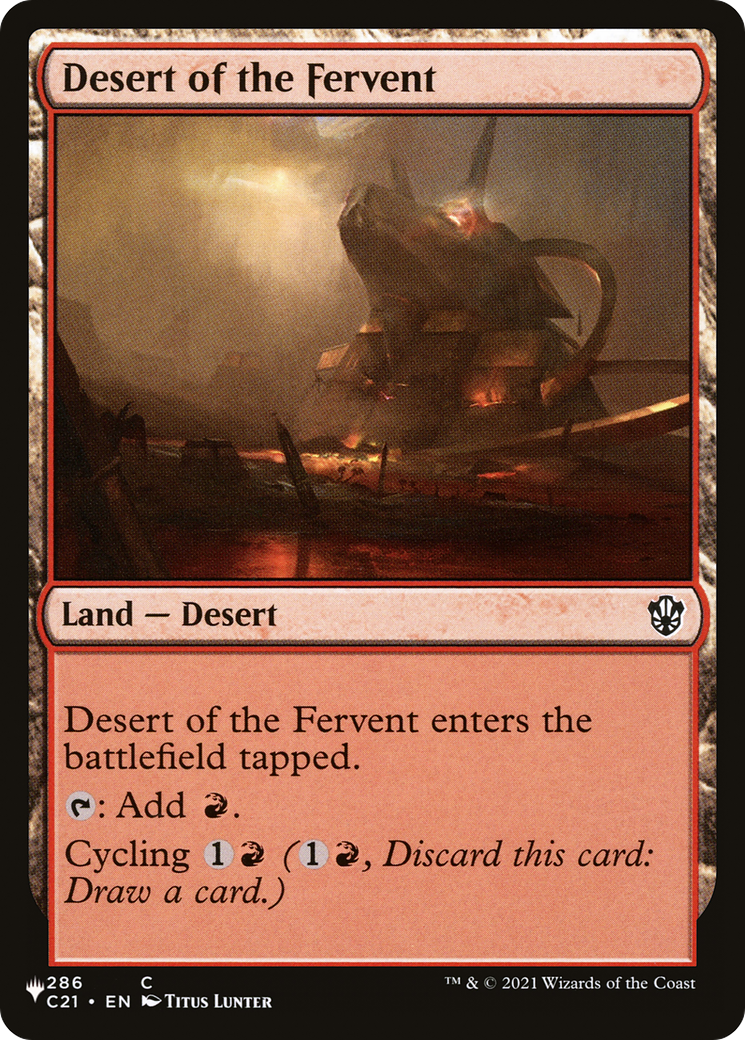 Desert of the Fervent [The List] | Good Games North