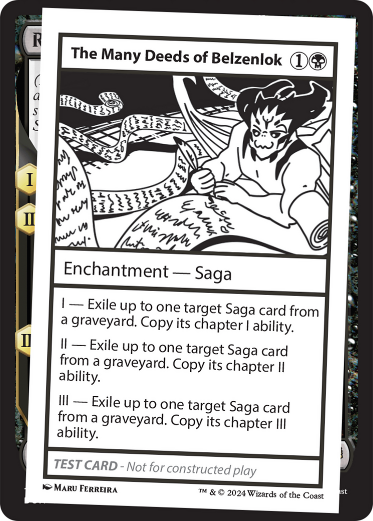 The Many Deeds of Belzenlok [Mystery Booster 2 Playtest Cards] | Good Games North