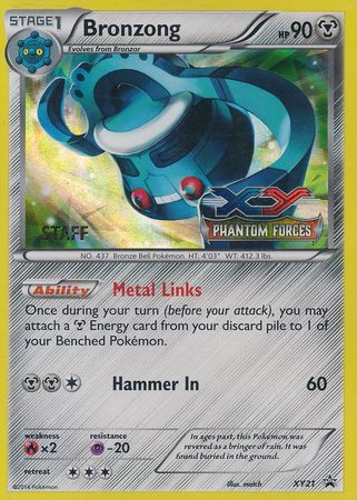 Bronzong (XY21) (Staff) [XY: Black Star Promos] | Good Games North