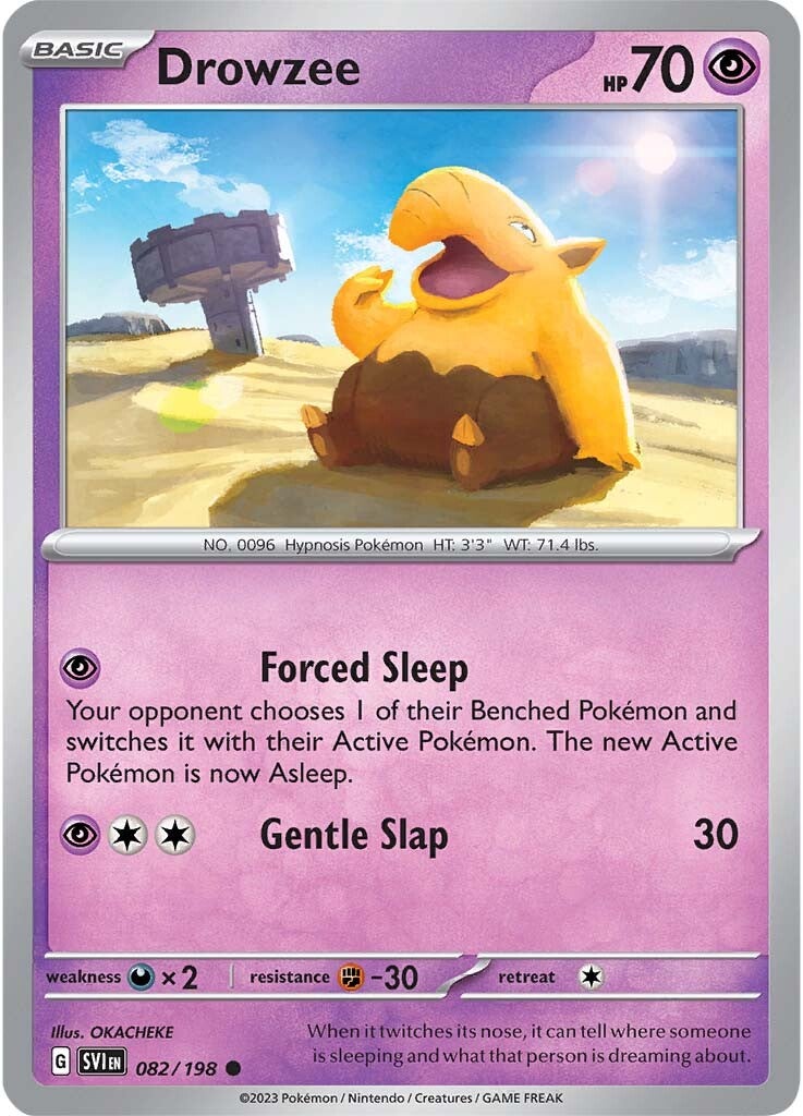 Drowzee (082/198) [Scarlet & Violet: Base Set] | Good Games North