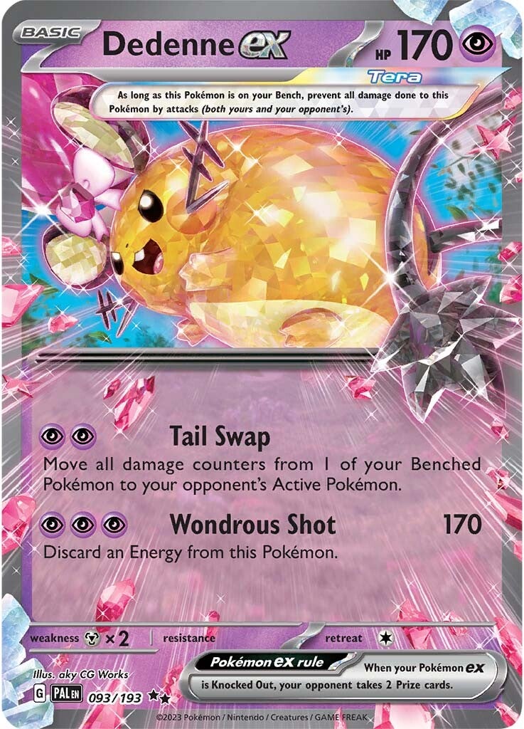 Dedenne ex (093/193) [Scarlet & Violet: Paldea Evolved] | Good Games North