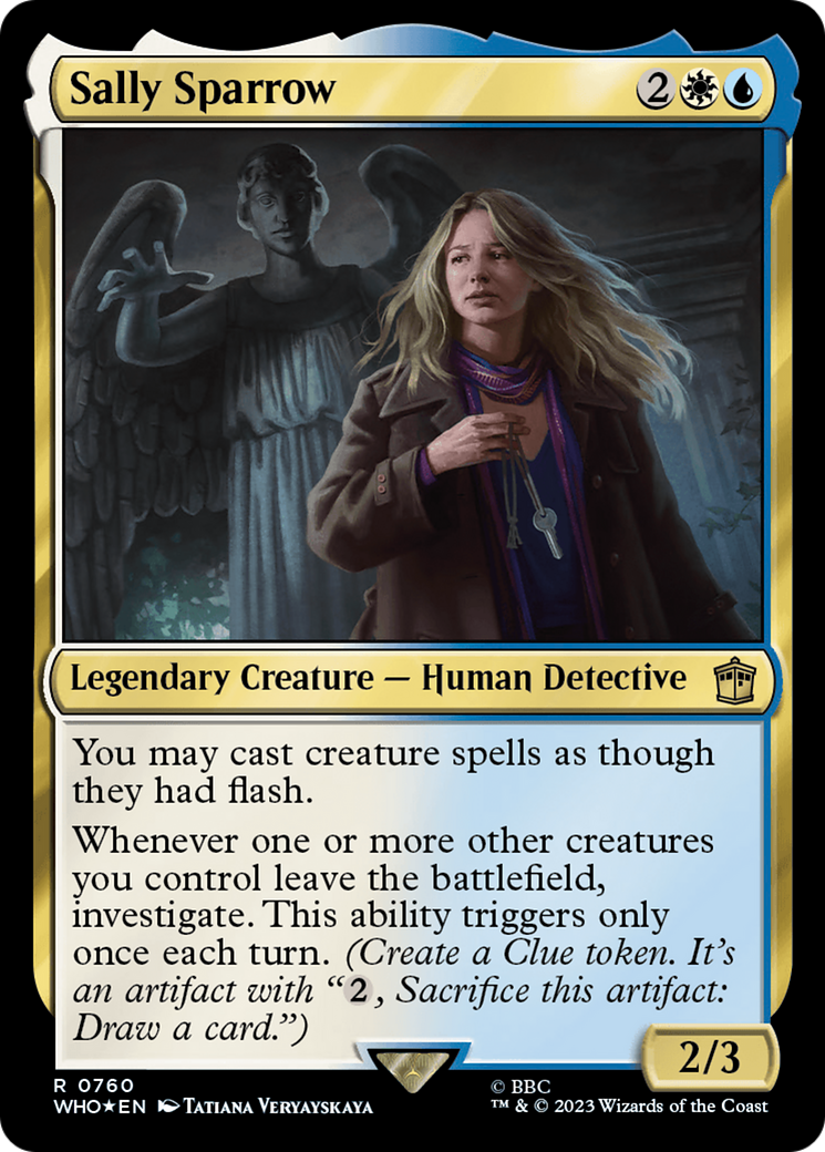 Sally Sparrow (Surge Foil) [Doctor Who] | Good Games North