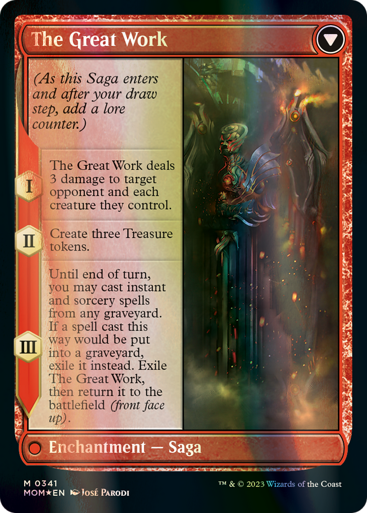 Urabrask // The Great Work (Serialized) [March of the Machine] | Good Games North