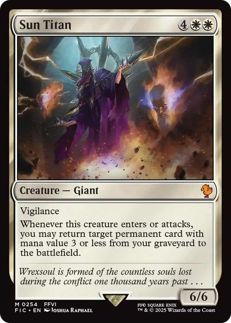 Sun Titan [FINAL FANTASY Commander] | Good Games North