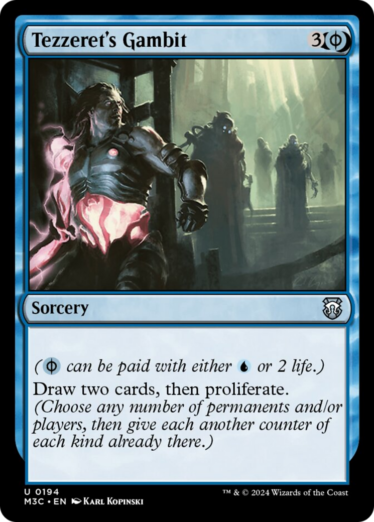 Tezzeret's Gambit [Modern Horizons 3 Commander] | Good Games North