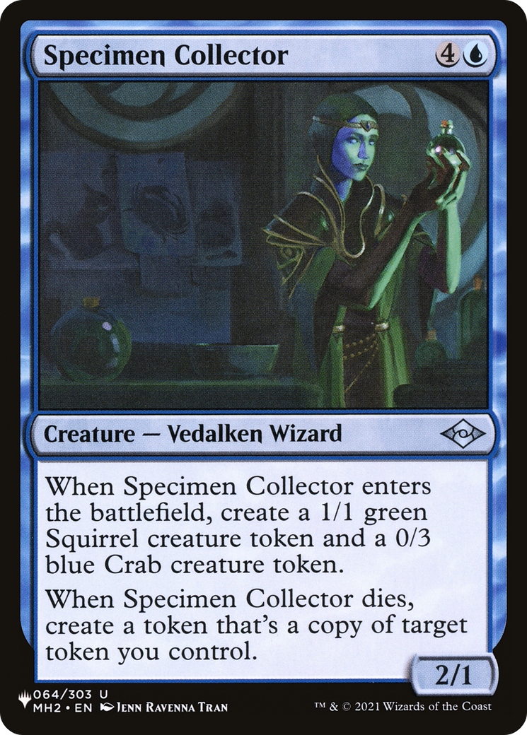 Specimen Collector [The List] | Good Games North