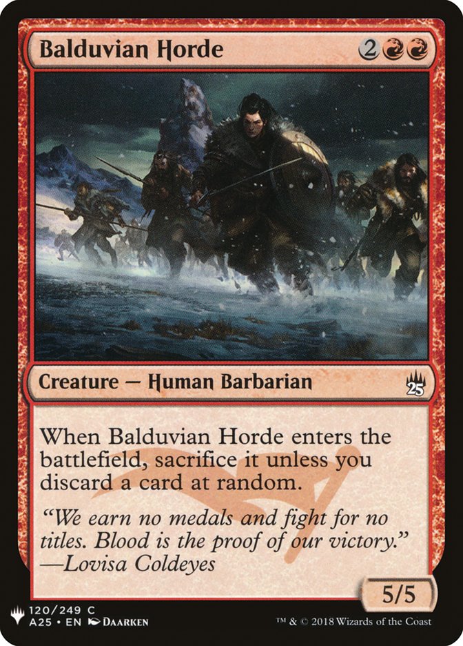 Balduvian Horde [Mystery Booster] | Good Games North