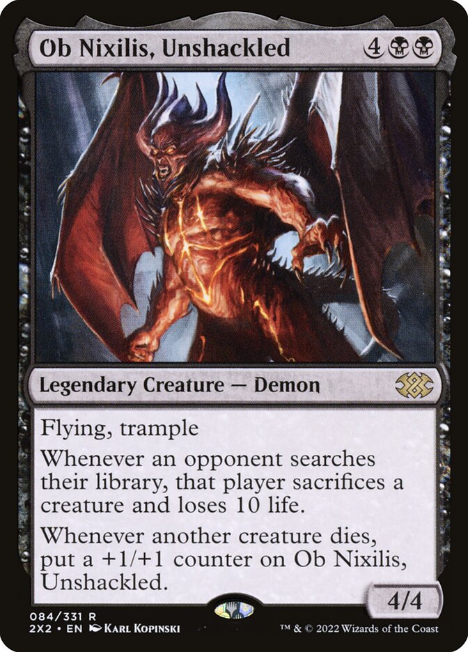 Ob Nixilis, Unshackled (Double Masters 2022)  - Foil | Good Games North
