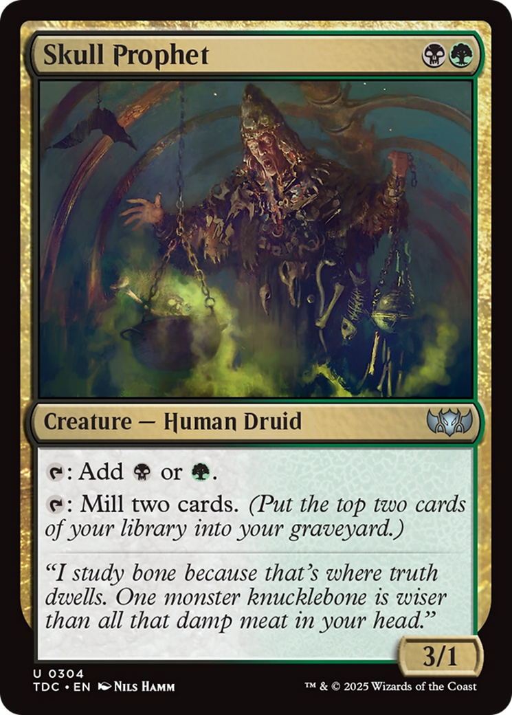 Skull Prophet [Tarkir: Dragonstorm Commander] | Good Games North