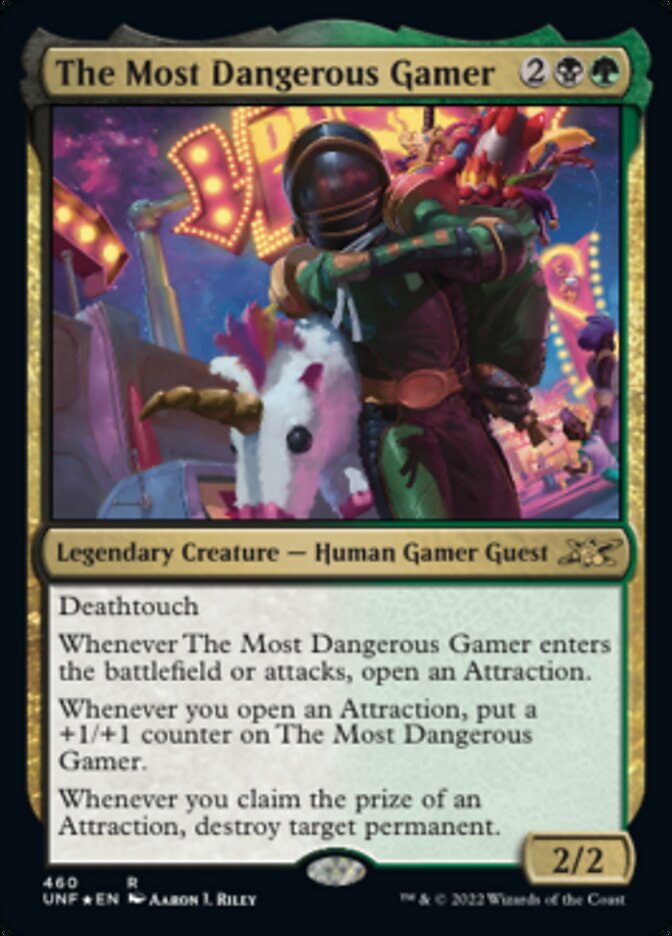 The Most Dangerous Gamer (Galaxy Foil) [Unfinity] | Good Games North