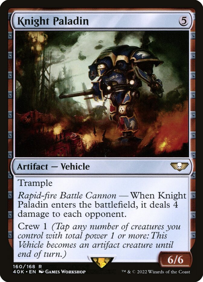 Knight Paladin (Universes Beyond: Warhammer 40,000)  | Good Games North