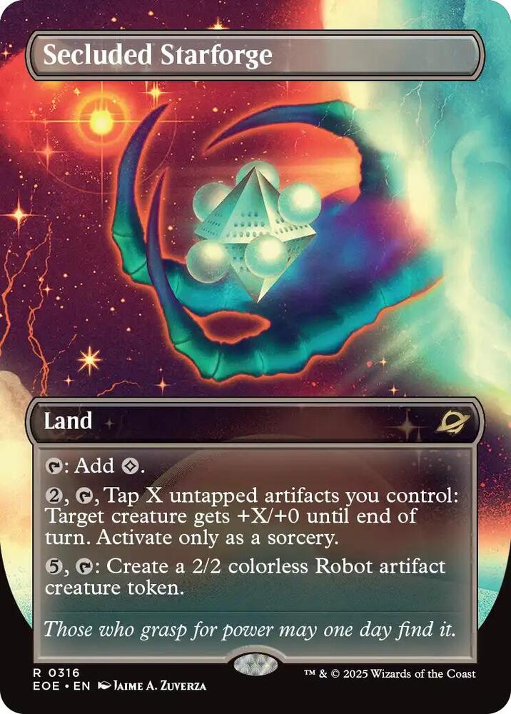Secluded Starforge  316/276 (Edge of Eternities)  - Borderless | Good Games North