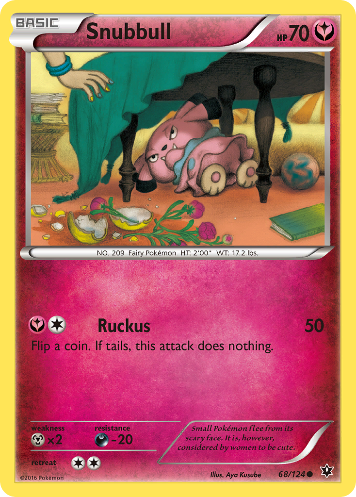 Snubbull (68/124) [XY: Fates Collide] | Good Games North