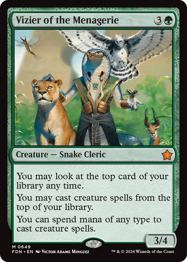 Vizier of the Menagerie [Foundations] | Good Games North