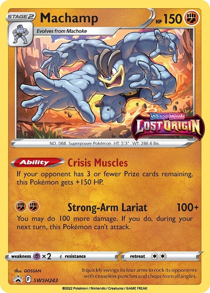 Machamp (SWSH243) [Sword & Shield: Black Star Promos] | Good Games North