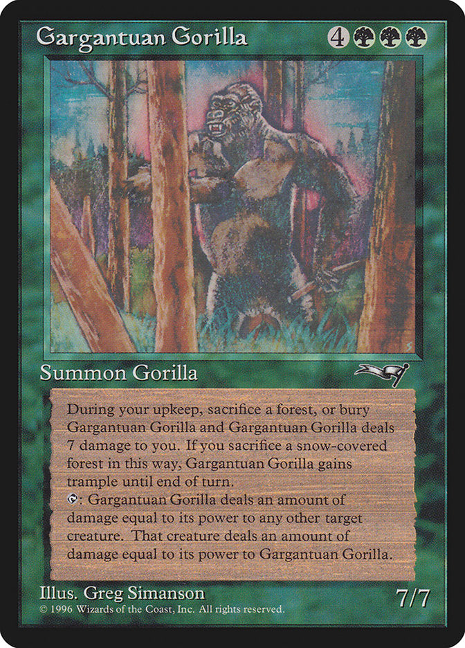 Gargantuan Gorilla [Alliances] | Good Games North