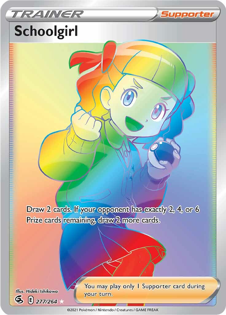 Schoolgirl (277/264) [Sword & Shield: Fusion Strike] | Good Games North