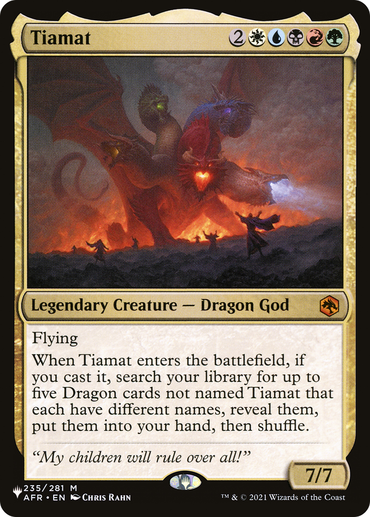 Tiamat [The List] | Good Games North