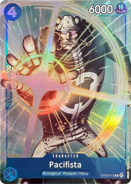 Pacifista (PCC Vol.1) ST03-012 (One Piece Promotion Cards)  - Alternate Art Foil | Good Games North