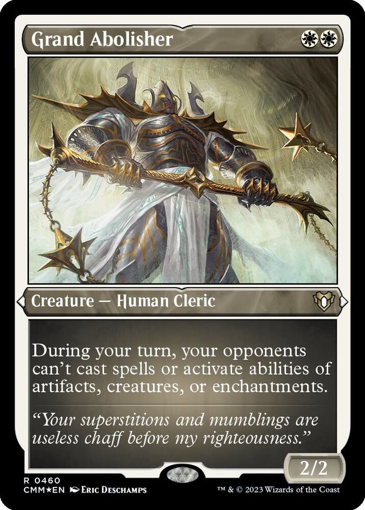 Grand Abolisher Foil Etched (Commander Masters)  - Foil | Good Games North