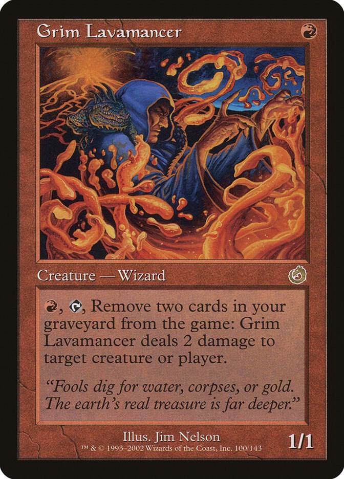 Grim Lavamancer 100/143 (Torment)  | Good Games North