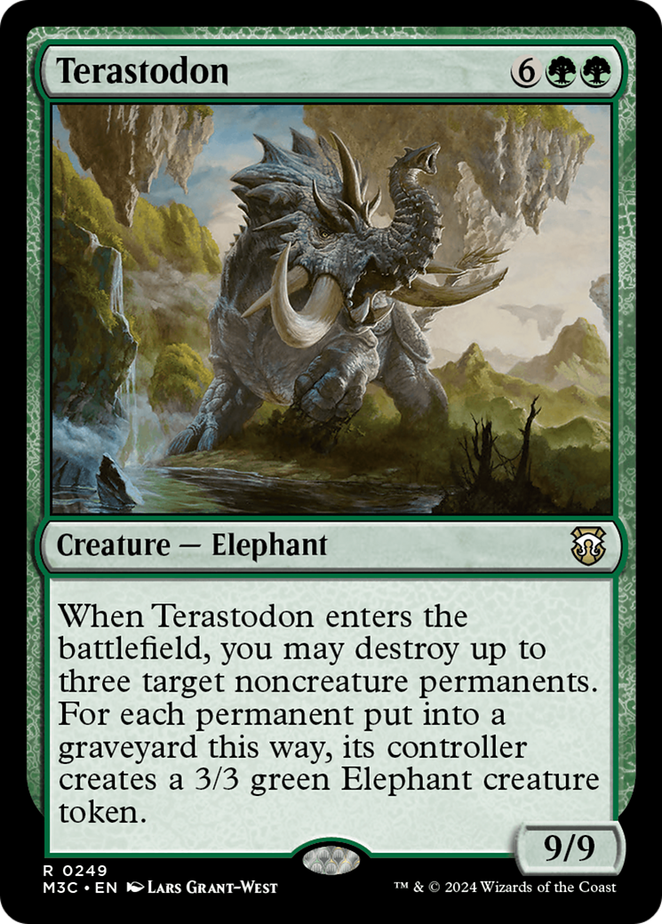 Terastodon (Ripple Foil) [Modern Horizons 3 Commander] | Good Games North