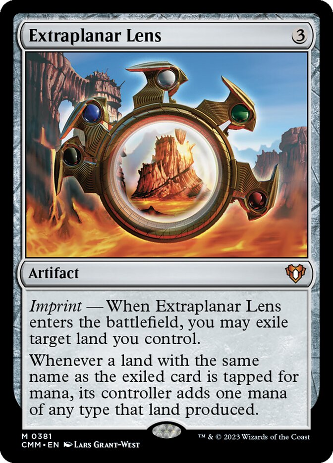Extraplanar Lens (Commander Masters)  | Good Games North