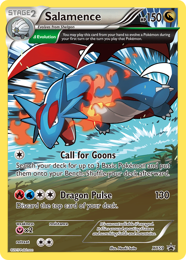 Salamence (XY59) [XY: Black Star Promos] | Good Games North