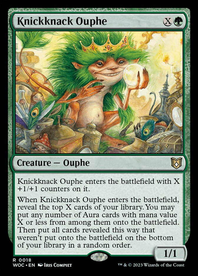 Knickknack Ouphe (Commander: Wilds of Eldraine)  | Good Games North