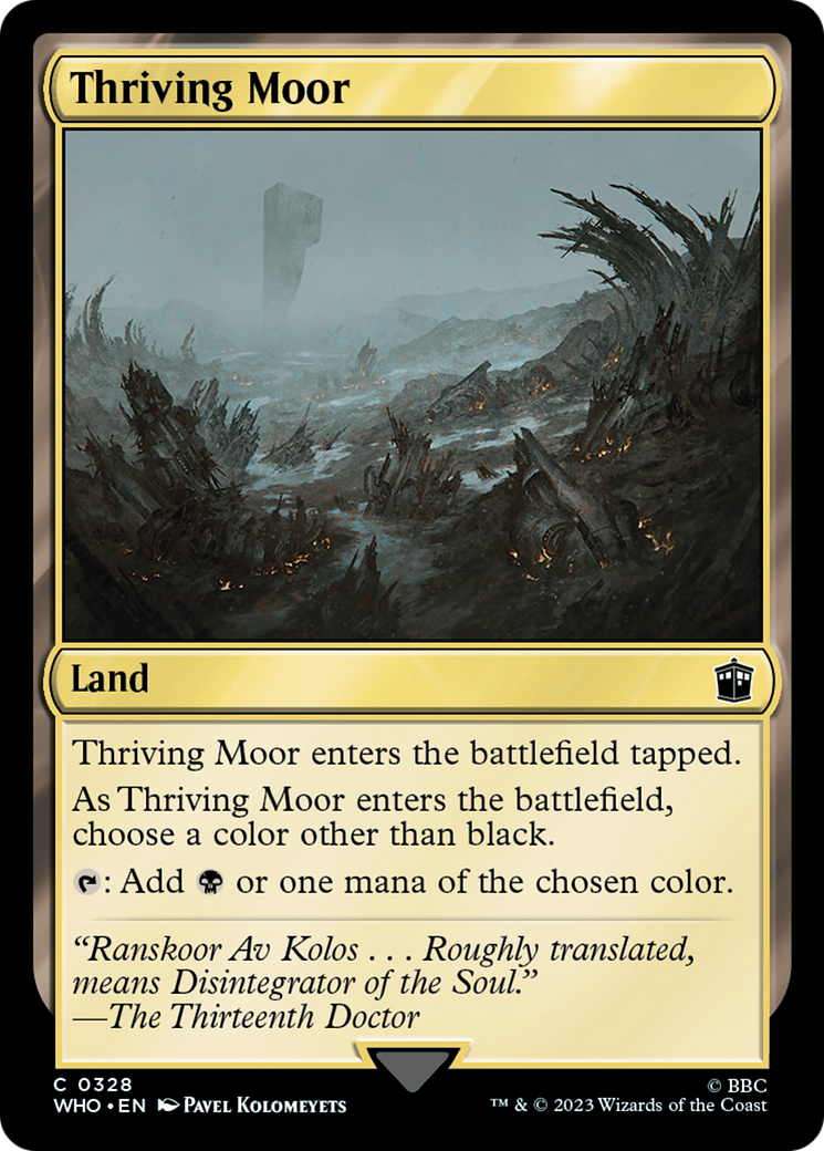 Thriving Moor [Doctor Who] | Good Games North