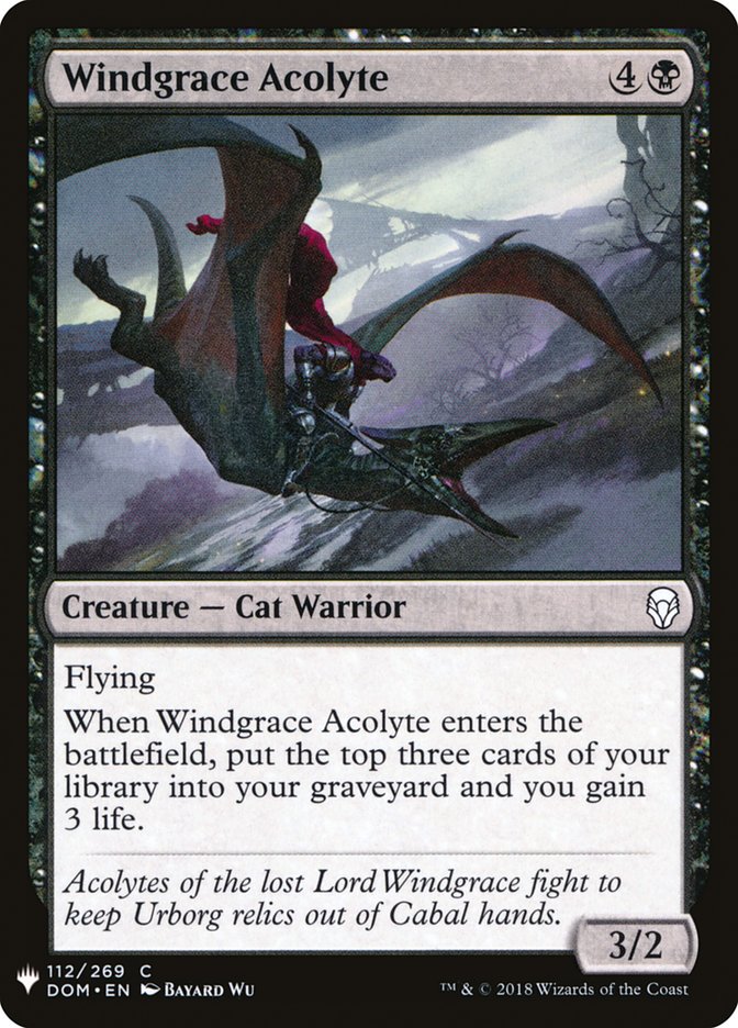Windgrace Acolyte [Mystery Booster] | Good Games North