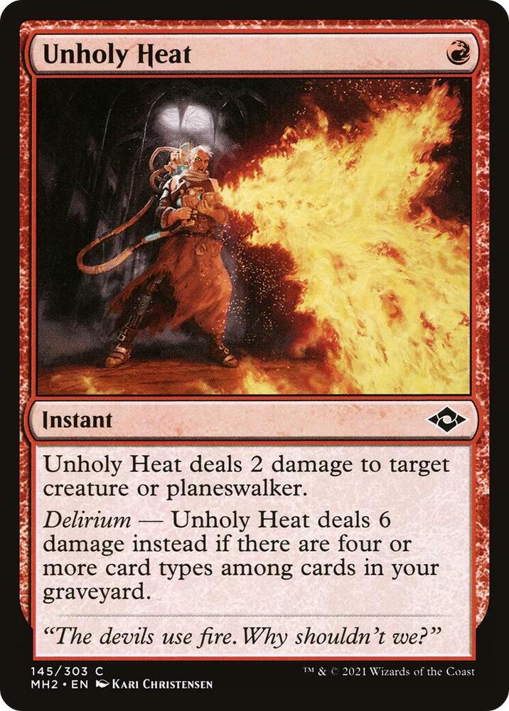 Unholy Heat (Modern Horizons 2)  | Good Games North