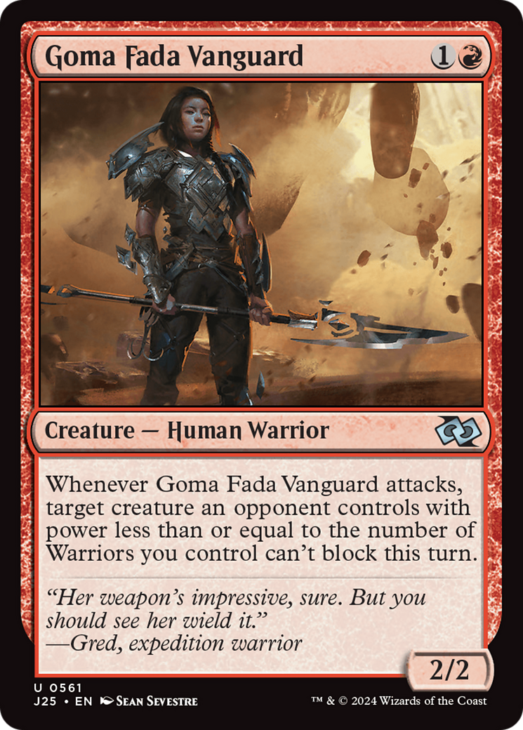 Goma Fada Vanguard [Foundations Jumpstart] | Good Games North
