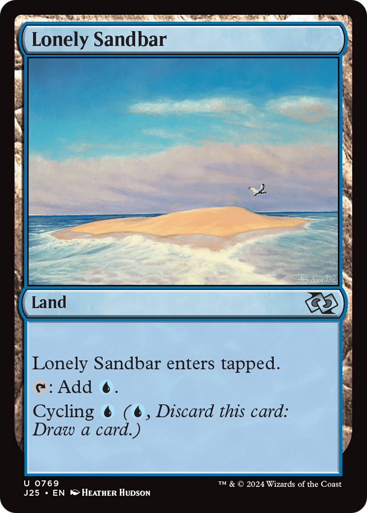 Lonely Sandbar [Foundations Jumpstart] | Good Games North