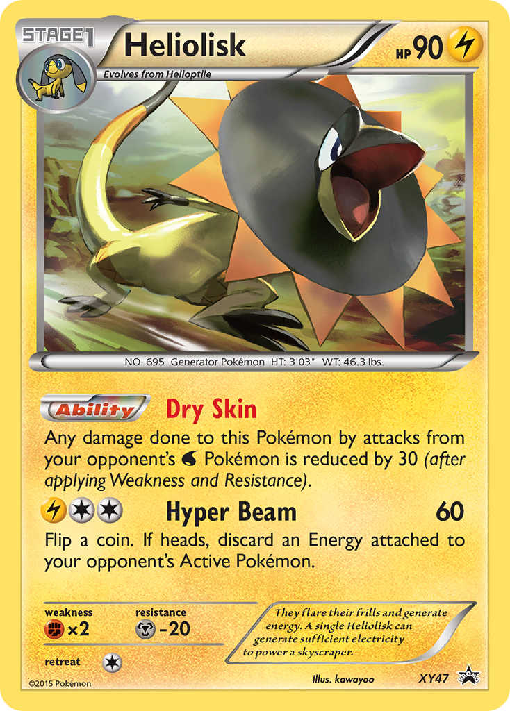 Heliolisk (XY47) [XY: Black Star Promos] | Good Games North