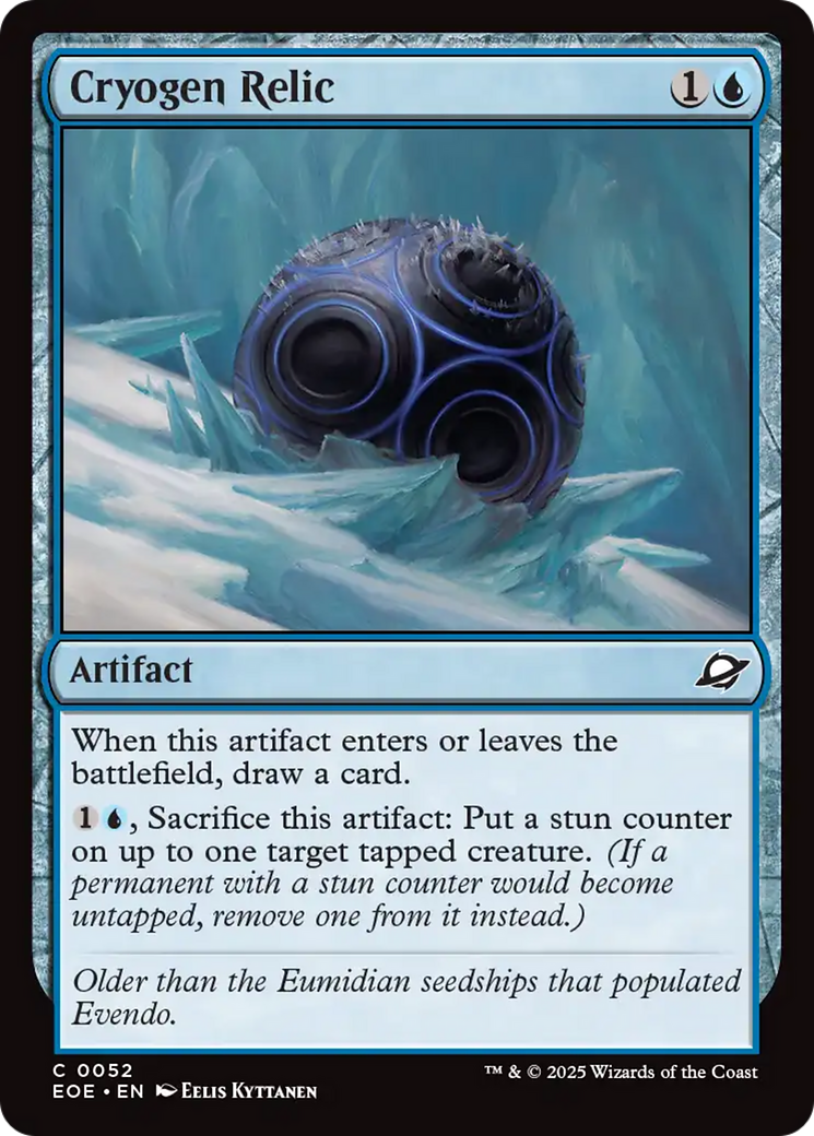 Cryogen Relic [Edge of Eternities] | Good Games North