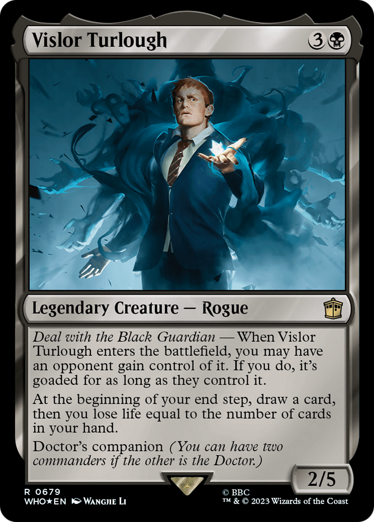 Vislor Turlough (Surge Foil) [Doctor Who] | Good Games North