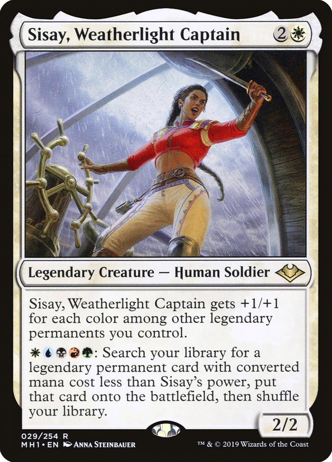 Sisay Weatherlight Captain 29 (Modern Horizons)  | Good Games North