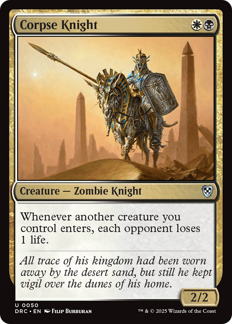 Corpse Knight [Aetherdrift Commander] | Good Games North